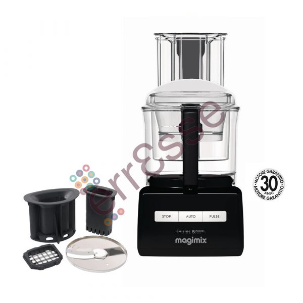 MAGIMIX Robot de Cocina Cuisine 5200XL Premium Negro