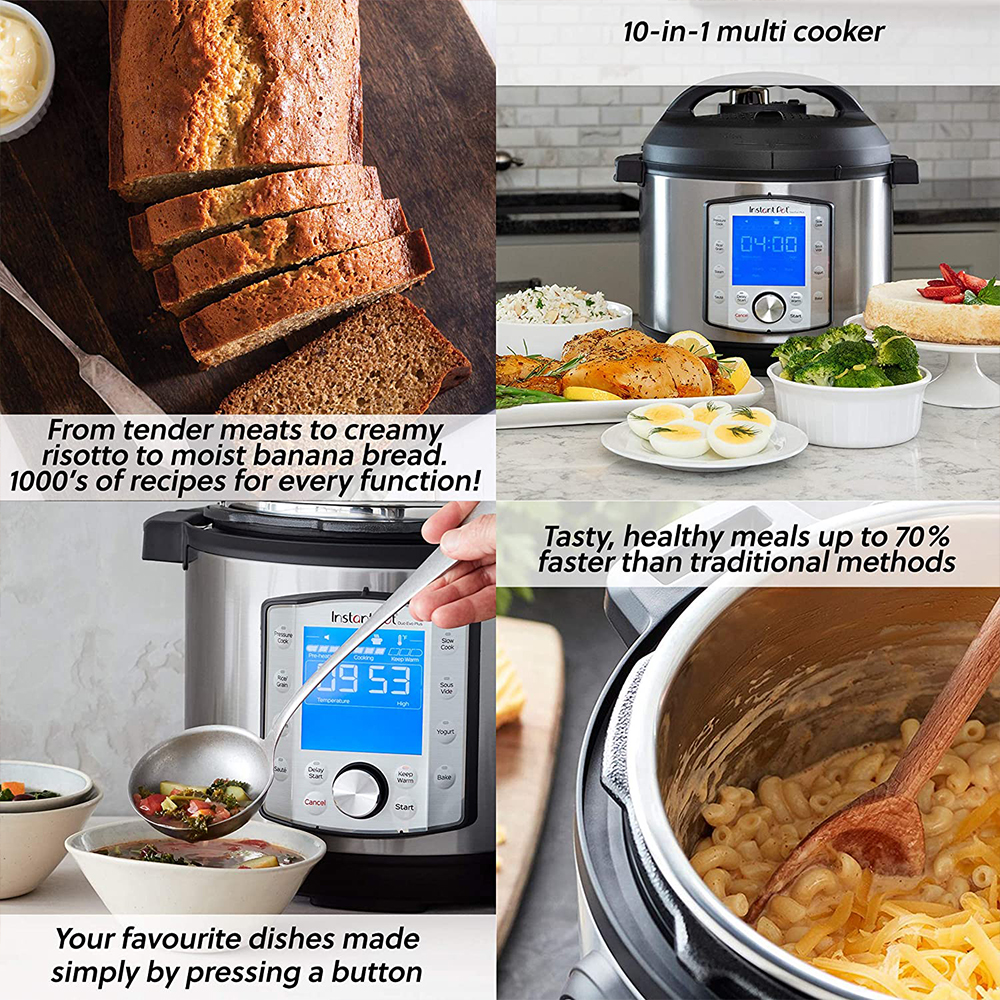 Instant Pot Duo Evo Plus Multi-Use Pressure Cooker 6 qt