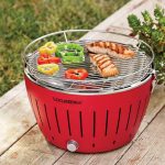 Lotusgrill G-ro-280 Mini Electric Barbecue Red
