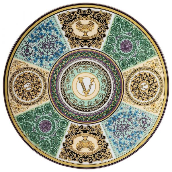 VERSACE HOME Piatto Piano Barocco Mosaic 33 cm