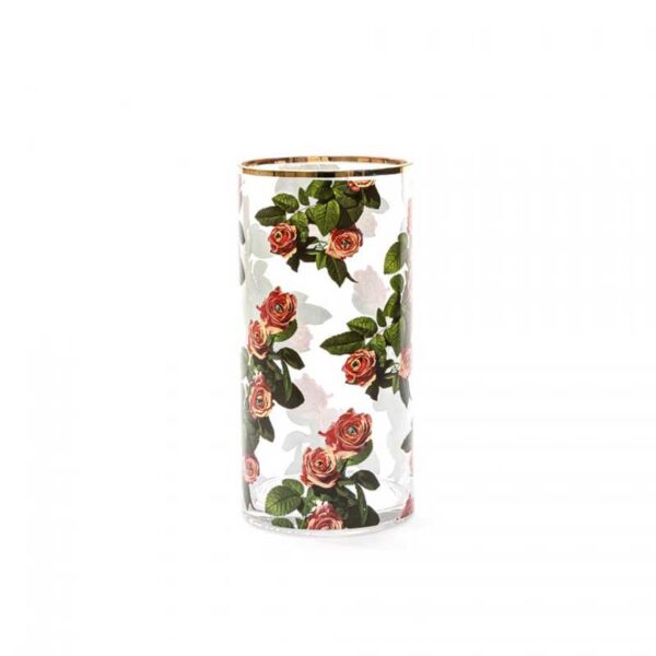 SELETTI Vase Toiletpaper Roses 30 cm