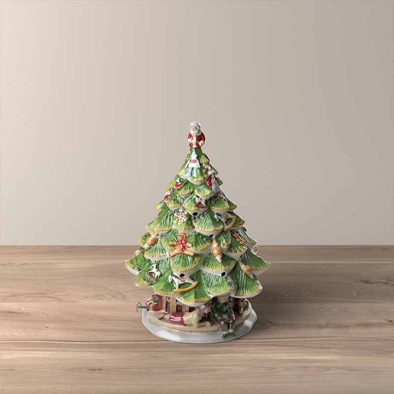 VILLEROY & BOCH Juguete de Navidad Papá Noel en Sillón 10x15 cm - Erresse  Shop