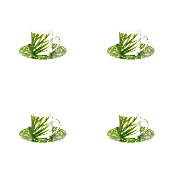 TAITÙ Life in Green Tasses à café 4 pièces