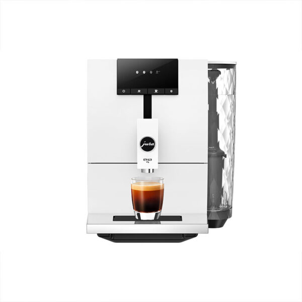 JURA Coffee Machine ENA 4 Full Nordic White - including 500 gr of coffee